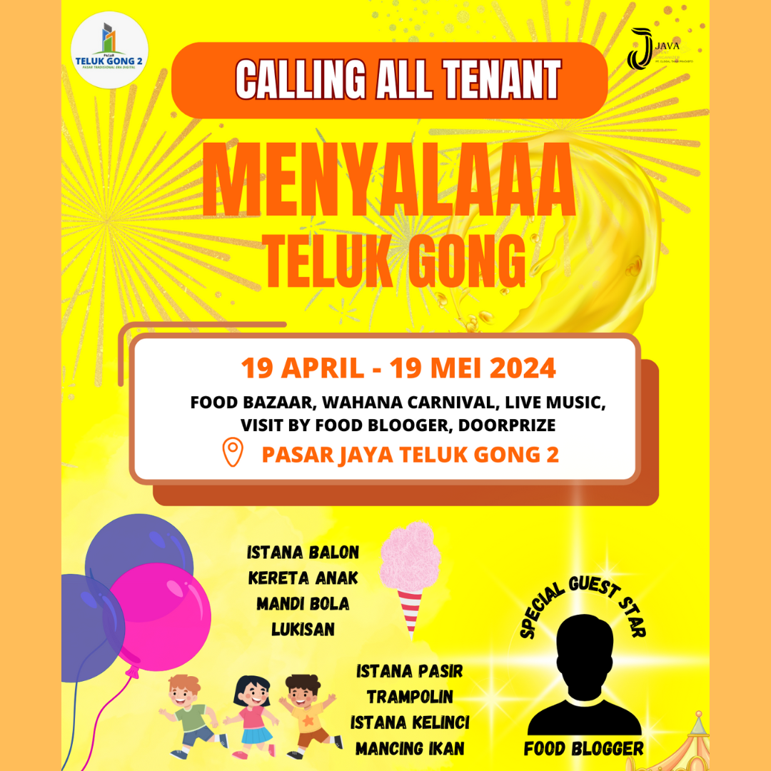 flyer bazar menyalaa pasar teluk gong 2